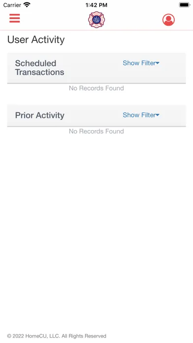 Tangkapan skrin EOFFCU Mobile
