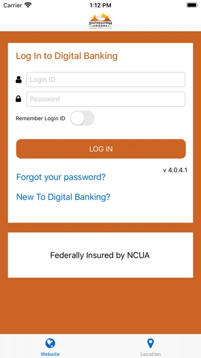 Southeastern Arizona FCU Screenshots