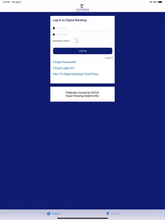 TC Teachers FCU iPad  স্ক্রিনশট