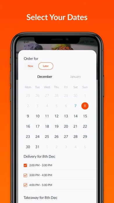 Ảnh chụp màn hình của HOMEFOODI - Homemade Food APP