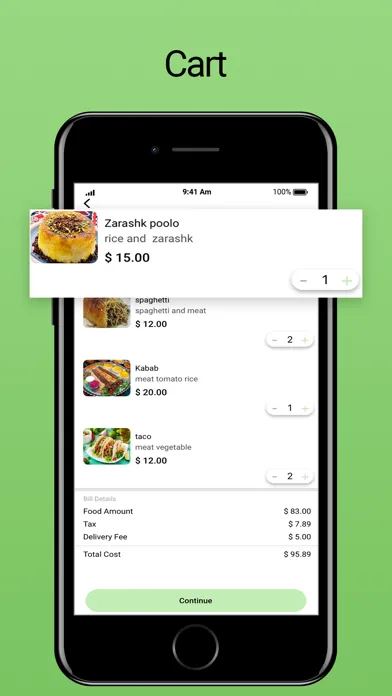 Home Fresh Meal Customers Screenshots