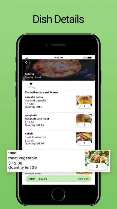 Home Fresh Meal Customers Screenshots