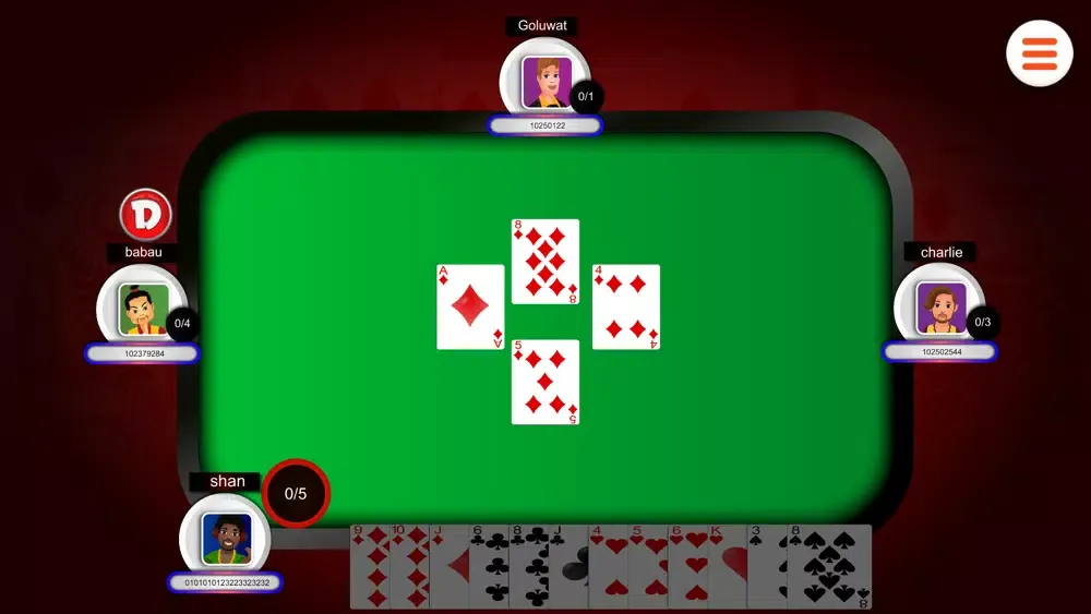 Screenshot di Home Spades: Fun card game