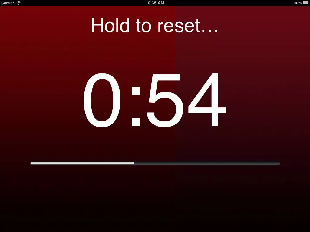 Quick Timer iPad 应用截图