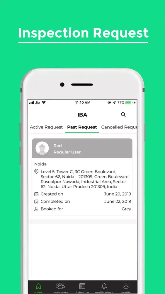 Capturas de pantalla de Inspector Booking Applications