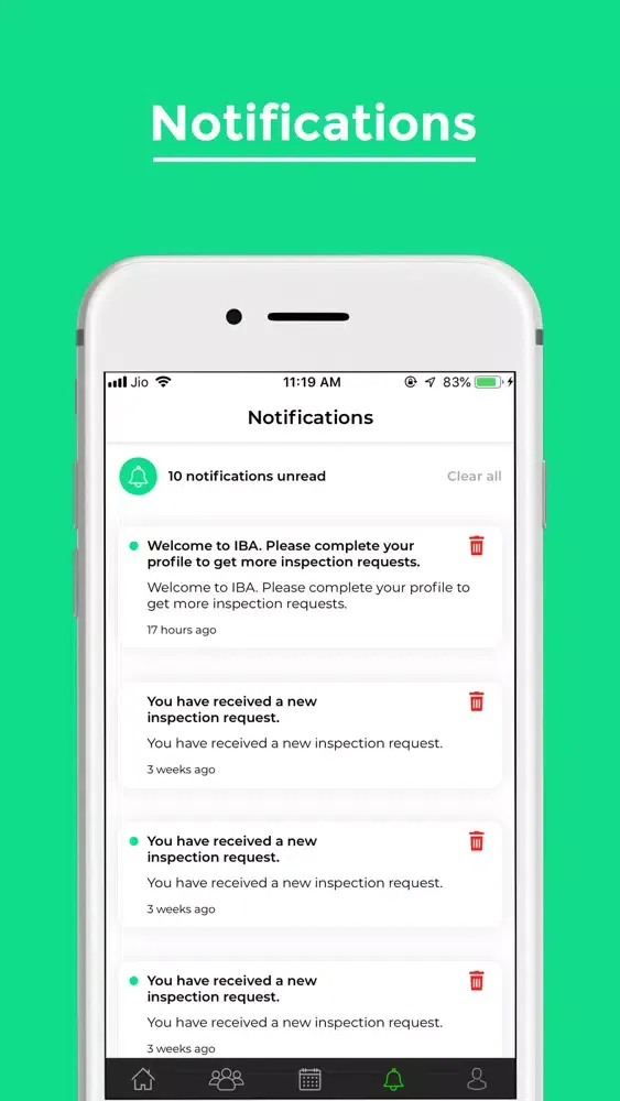 Capturas de pantalla de Inspector Booking Applications