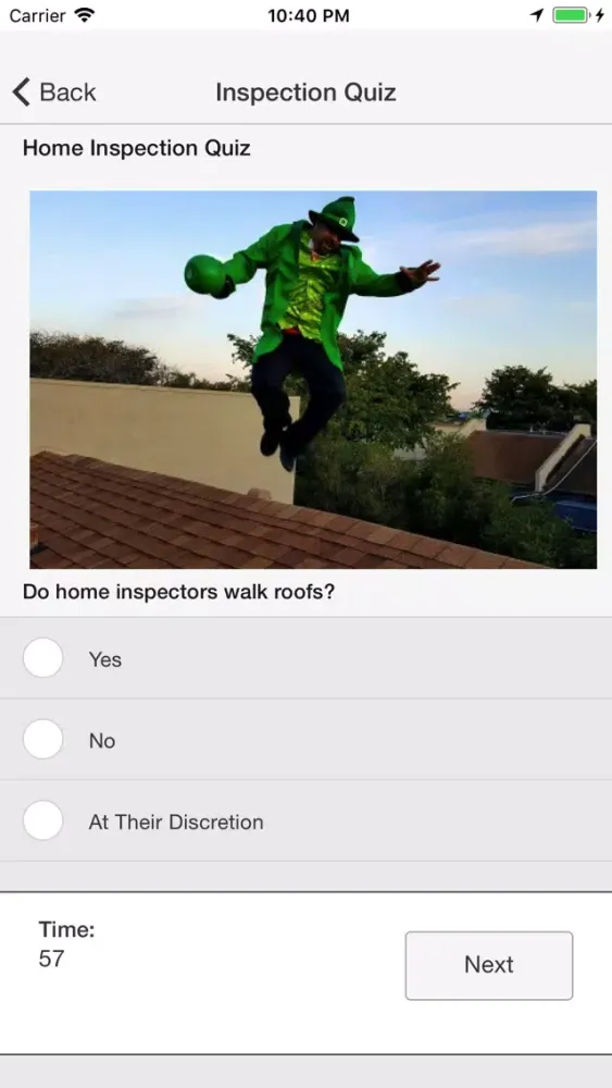 Screenshot di Eagles Nest Inspections
