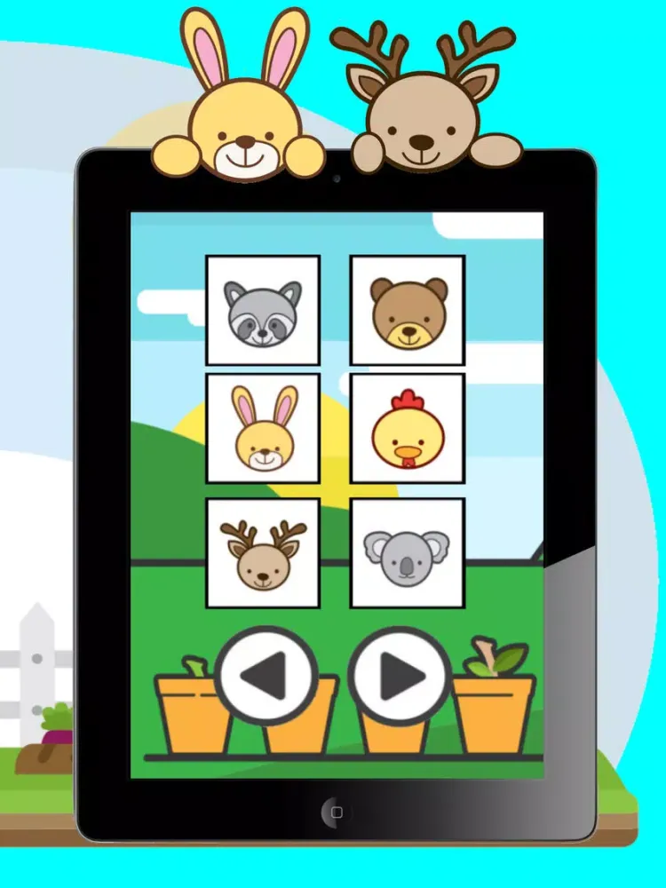Ảnh chụp màn hình của Animal Coloring Pages - Painting Games for Kids iPad 