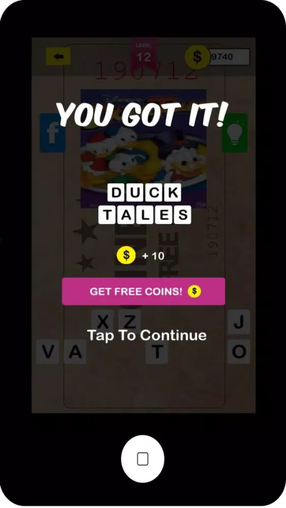 Animation Cartoon Film - Trivia Quiz Kids Games スクリーンショット