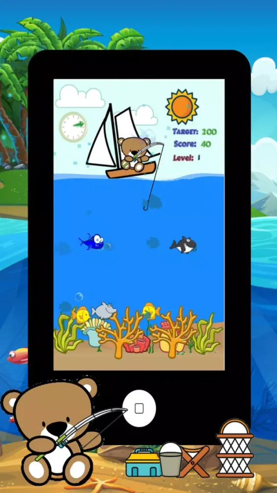 Capturas de tela do Hunting and Fishing Big Fish Adventure Easy Games