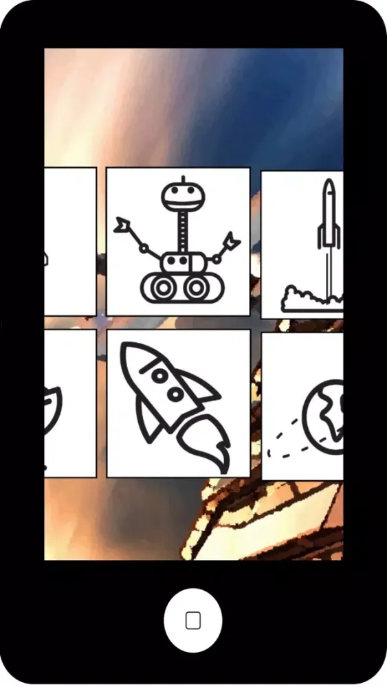 Rocket Space Coloring - Planets and Stars Fun Ekran Görüntüleri