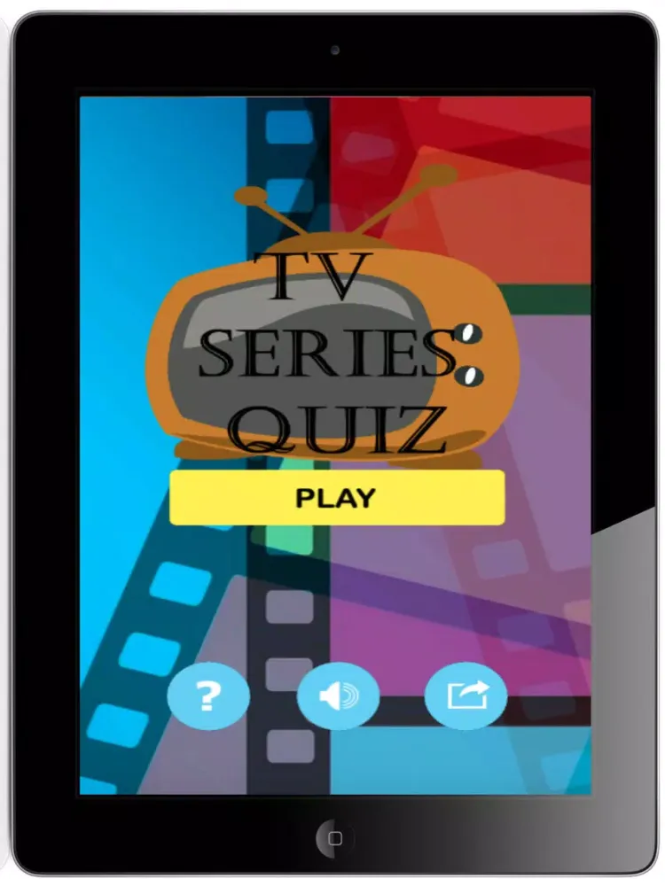 TV Show and Film Series - Trivia Quiz Kids Game iPad 应用截图