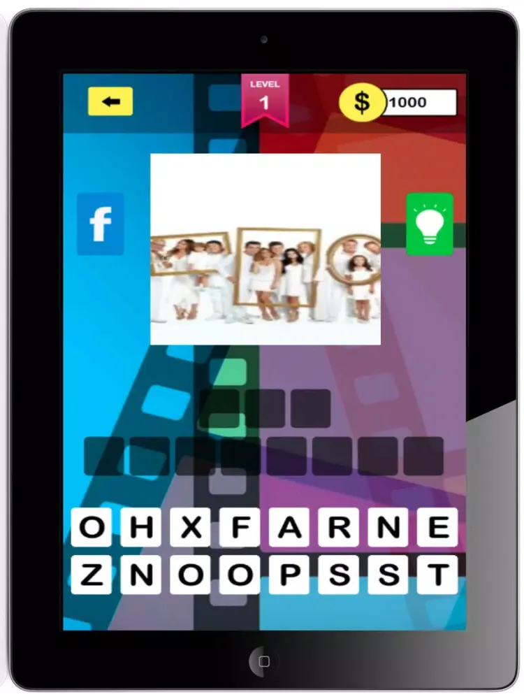 TV Show and Film Series - Trivia Quiz Kids Game iPad 应用截图