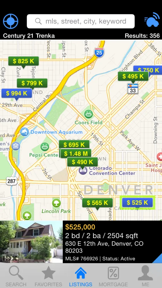 Century 21 Trenka Real Estate mobile by Homendo Screenshots