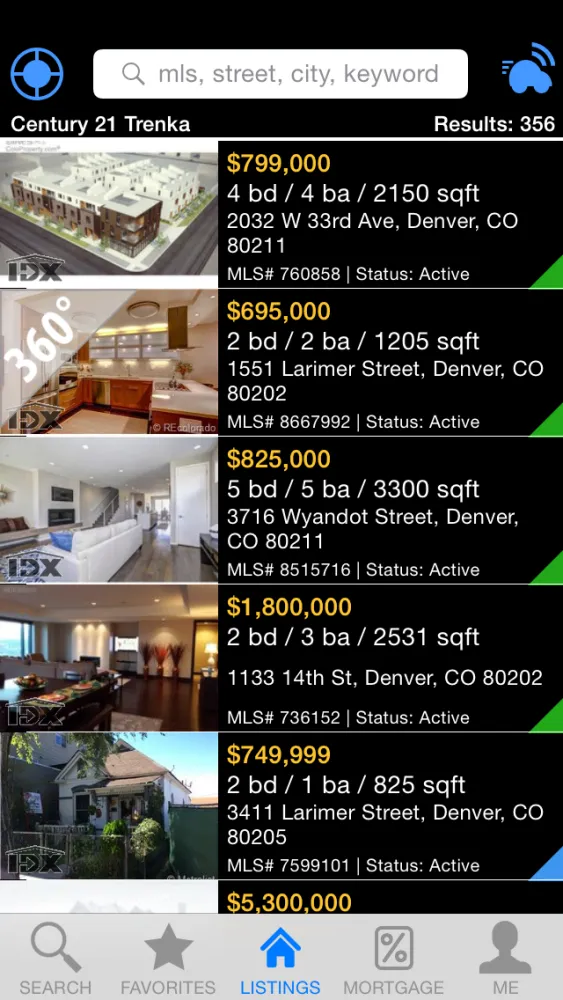 Century 21 Trenka Real Estate mobile by Homendo Screenshots