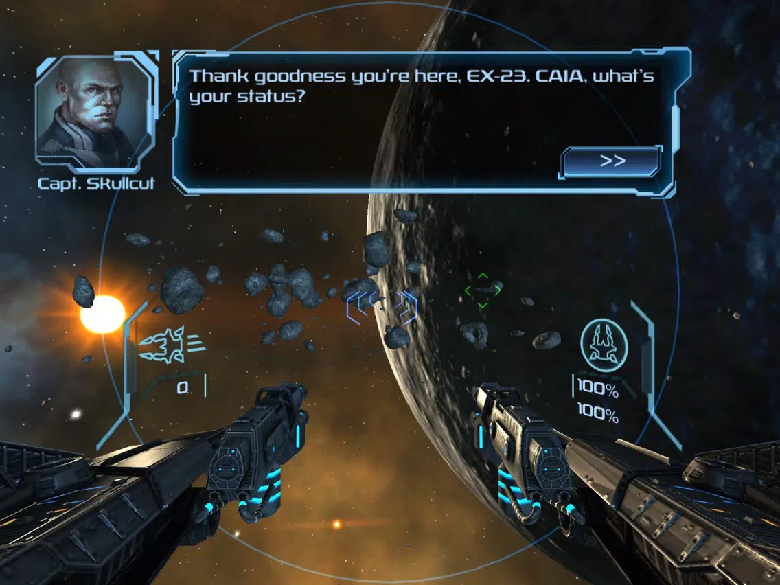 Project Charon: Space Fighter iPad 应用截图