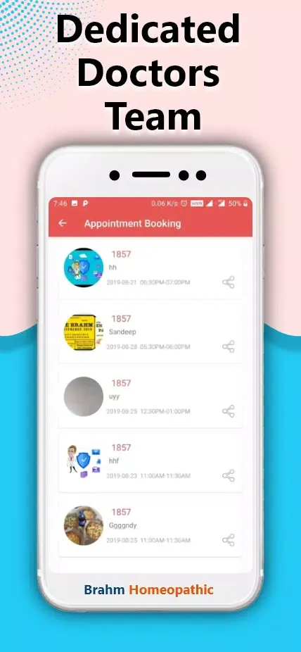 Screenshot di Brahm Homeopathy