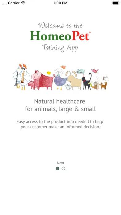 HomeoPet Natural Pet Care App Screenshots