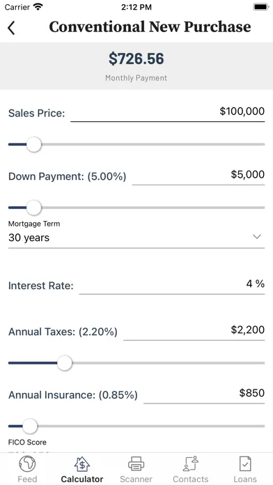 Tangkapan layar Home Orbit Lending