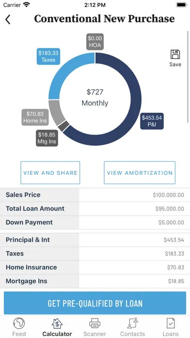 Tangkapan layar Home Orbit Lending
