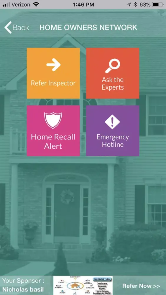 Screenshot di Home Owners Network