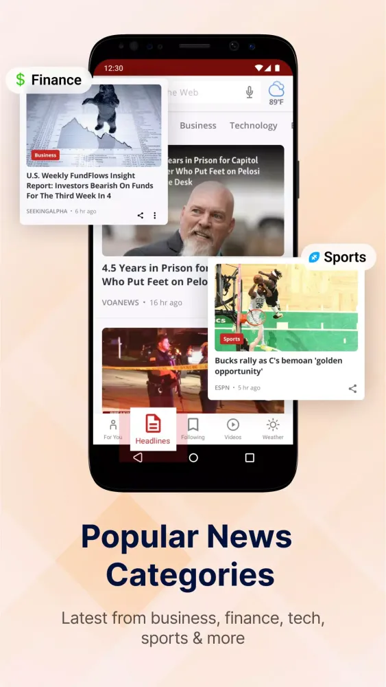 Breaking News & Latest Stories Screenshots