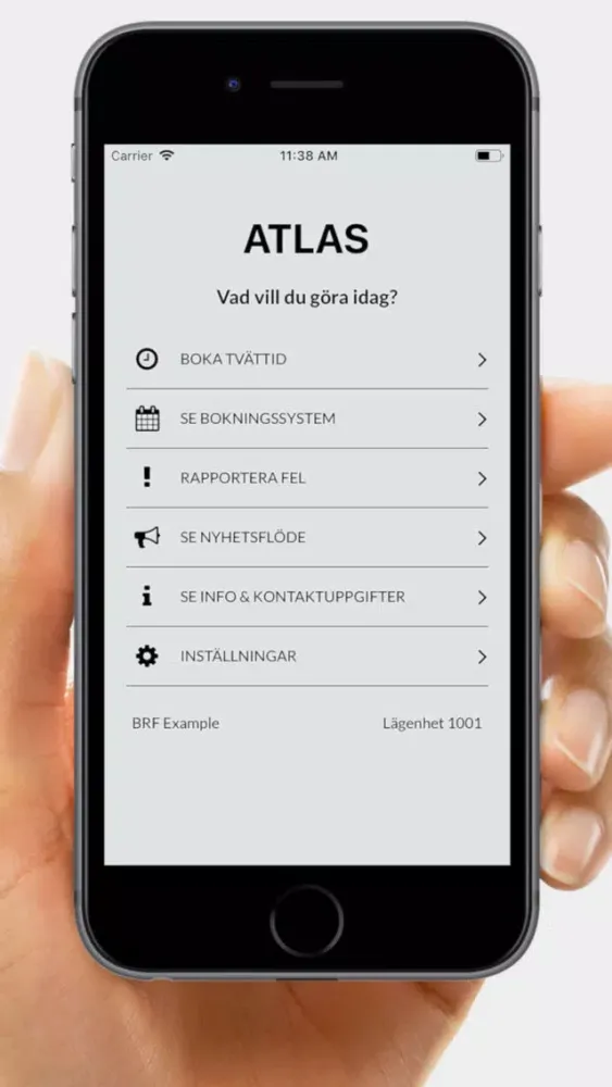 Atlas Området スクリーンショット