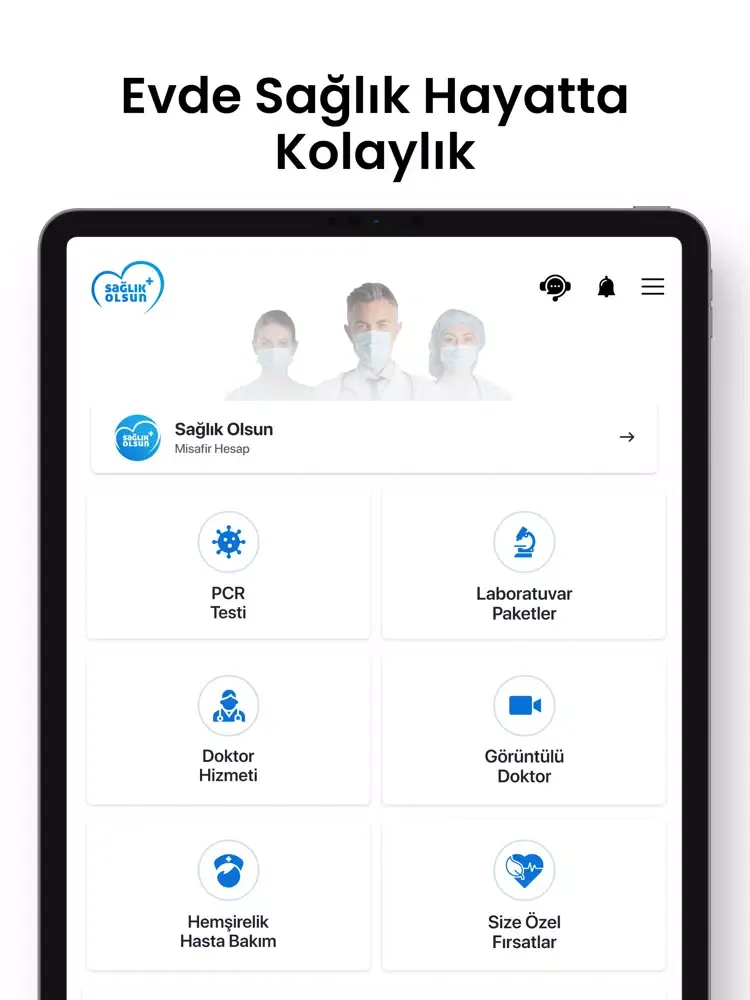 Скриншоты SağlıkOlsun - Evde Sağlık iPad 