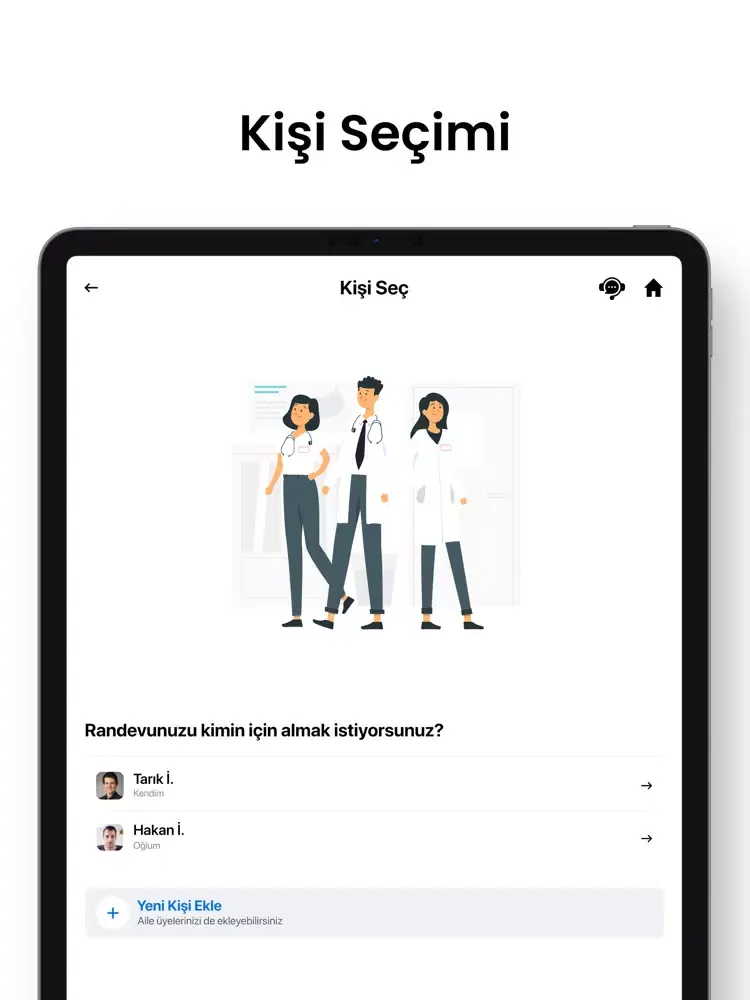 Скриншоты SağlıkOlsun - Evde Sağlık iPad 