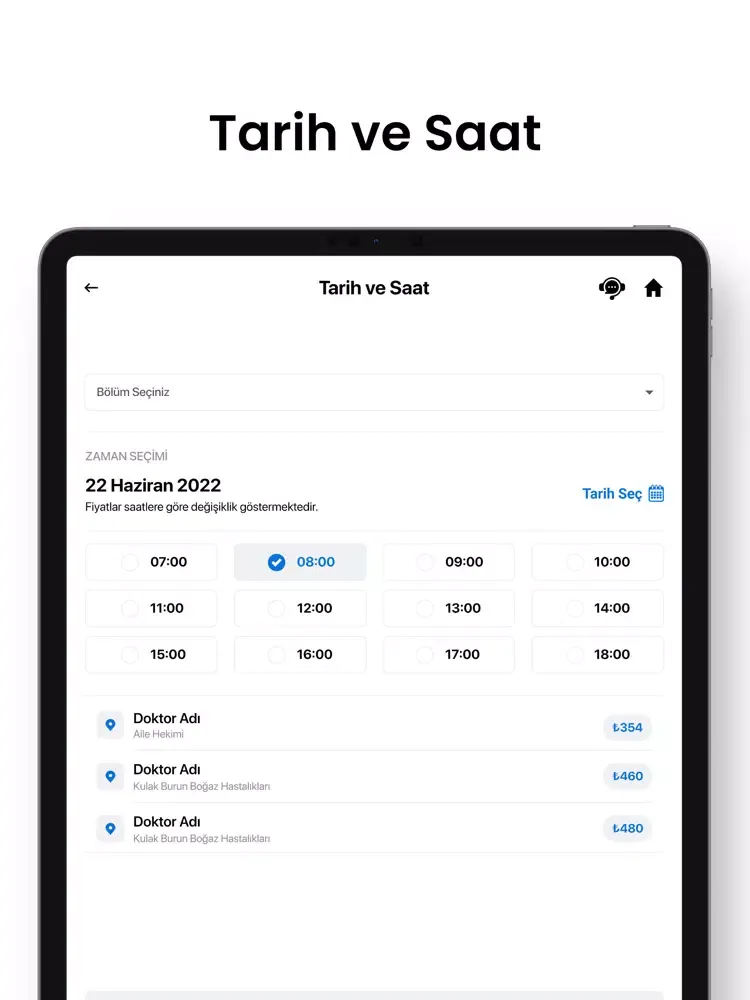 Скриншоты SağlıkOlsun - Evde Sağlık iPad 