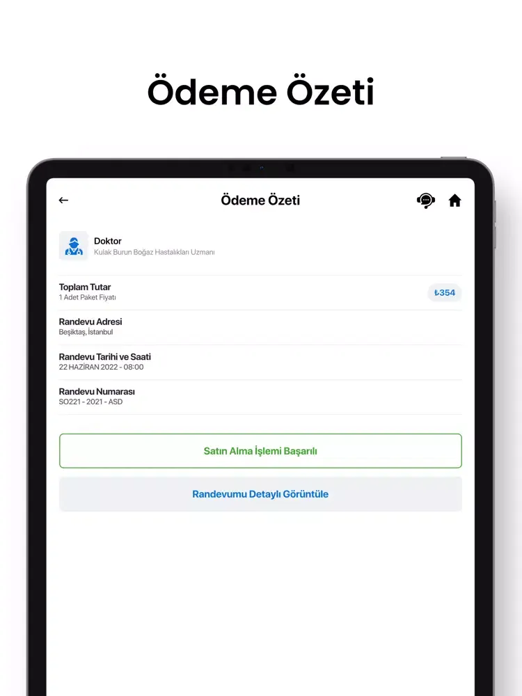 Скриншоты SağlıkOlsun - Evde Sağlık iPad 