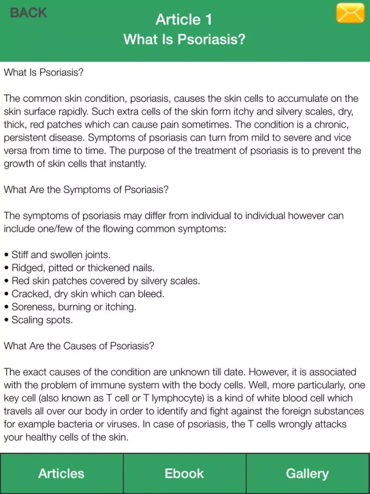 Psoriasis Guide - Learn How to Treat Your Psoriasis Naturally! iPad  سکرین شاٹس