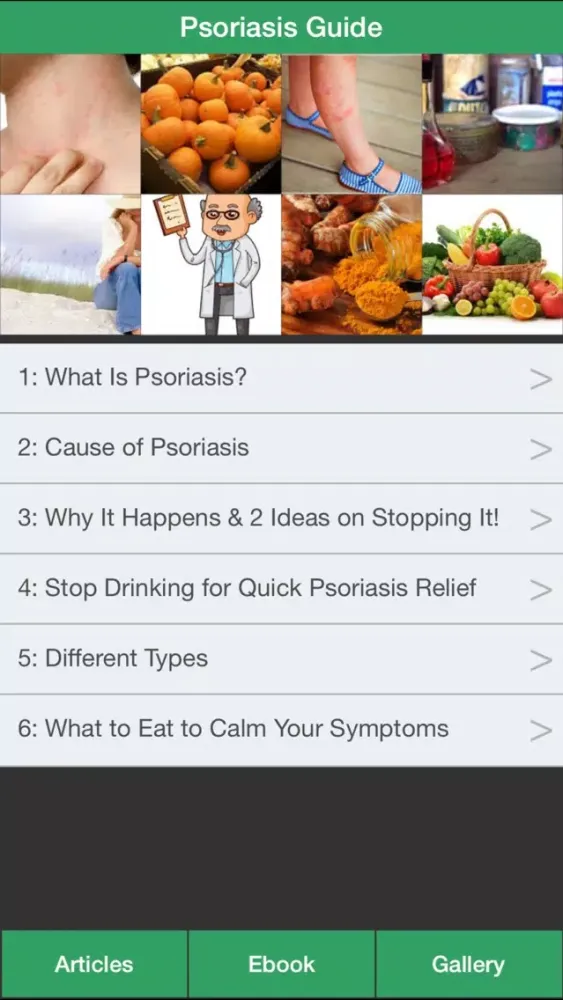 Psoriasis Guide - Learn How to Treat Your Psoriasis Naturally! سکرین شاٹس