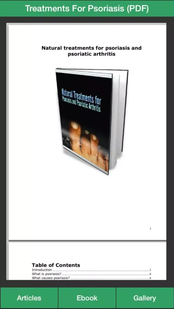 Psoriasis Guide - Learn How to Treat Your Psoriasis Naturally! سکرین شاٹس