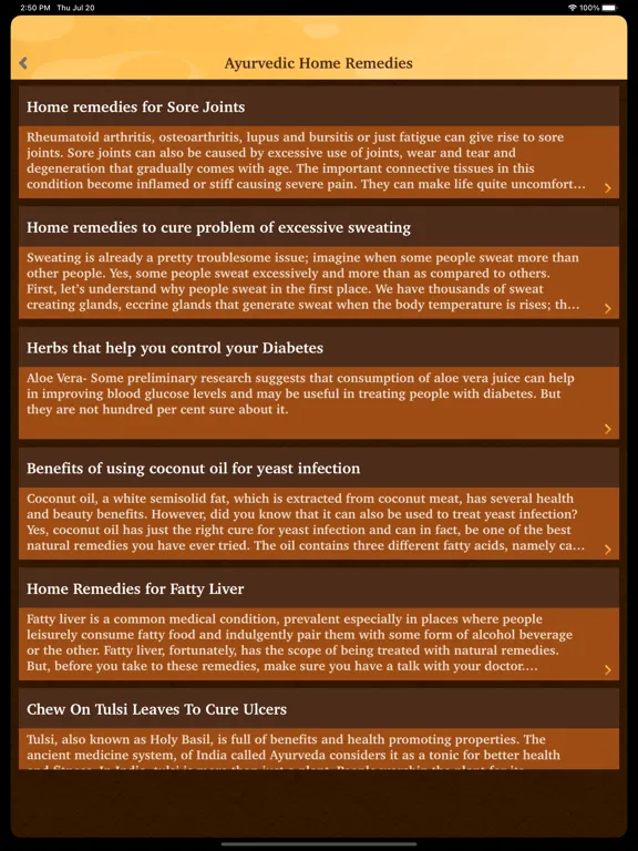 Captures d'écran de Home Remedies For Height Gain iPad 