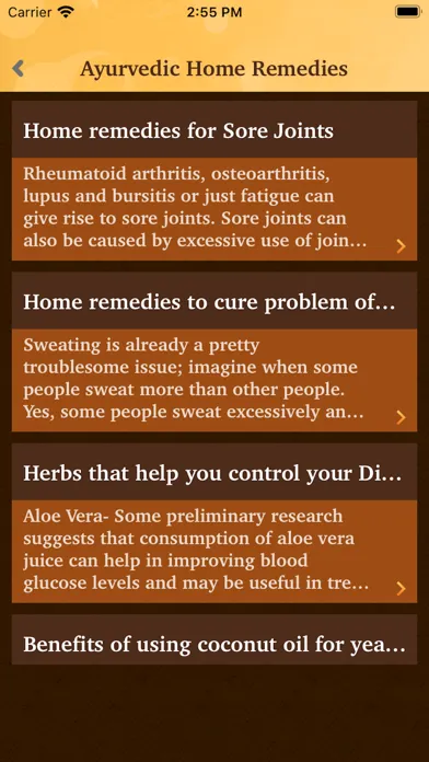 Captures d'écran de Home Remedies For Height Gain