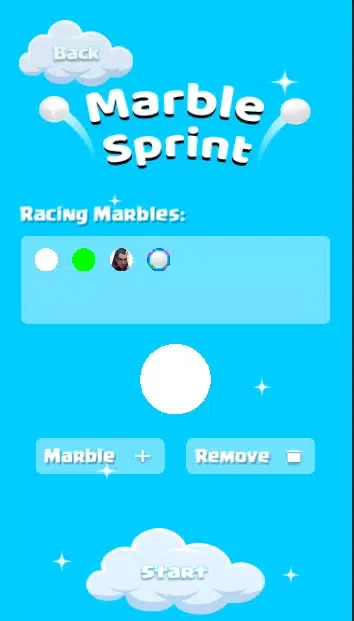 Marble Sprint - Decision maker Screenshots