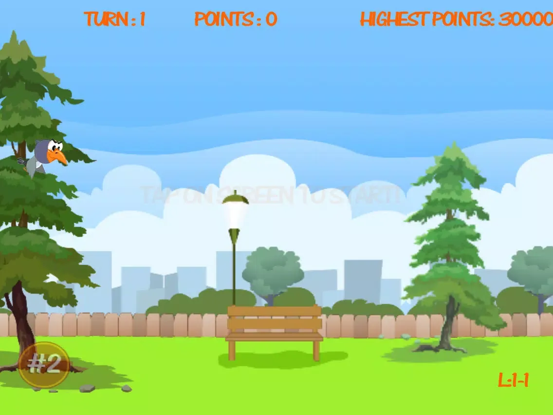 Ảnh chụp màn hình của Crappy Birds Free iPad 