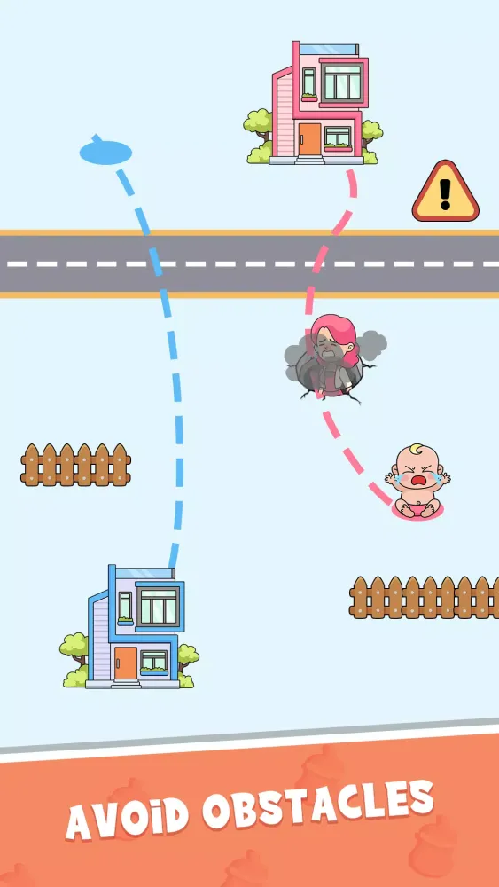 Tangkapan skrin Home Rush - Draw to Home