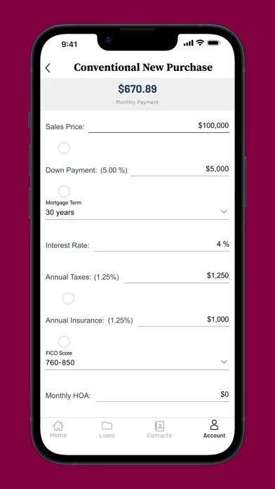 HomeSale Mortgage, LLC APP Screenshots
