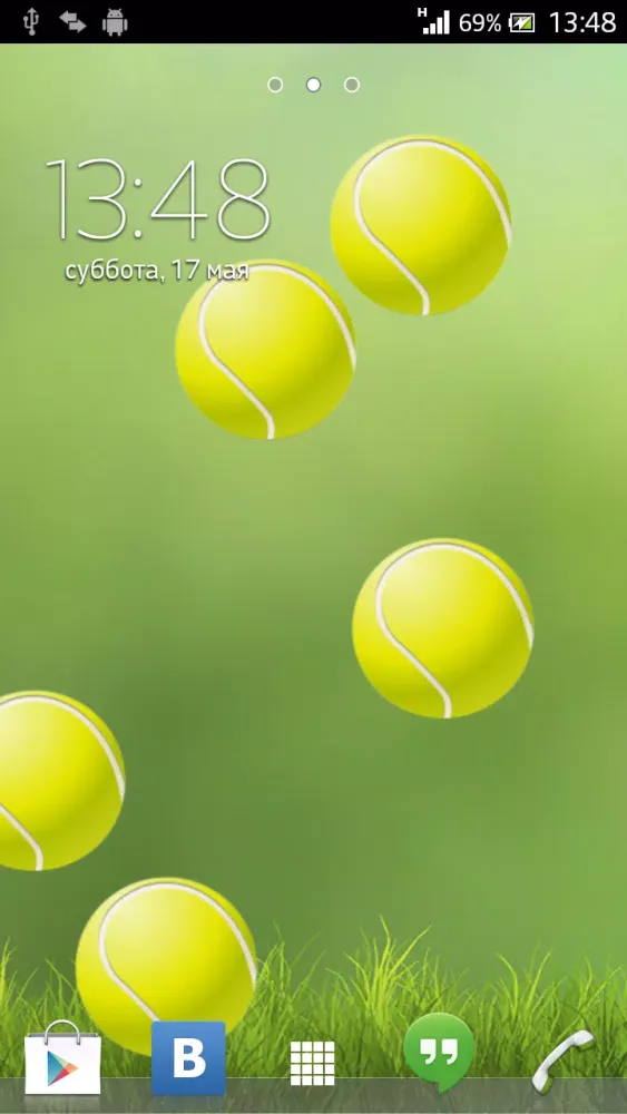 Ảnh chụp màn hình của Home Screen Balls Live Wallpaper