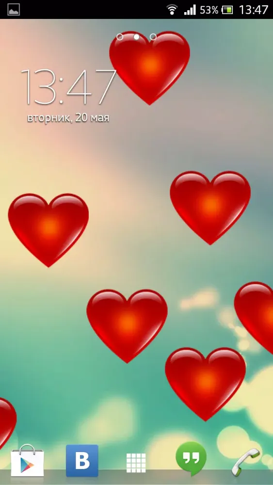 Ảnh chụp màn hình của Home Screen Balls Live Wallpaper