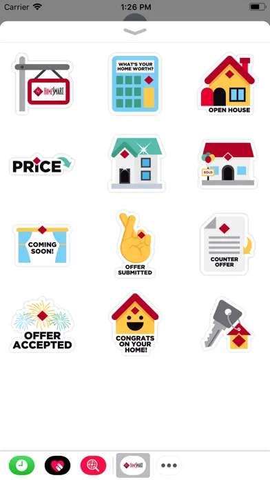 HomeSmart Stickers Screenshots