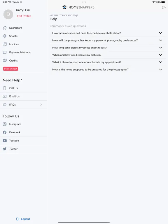 Home Snappers iPad  Screenshots