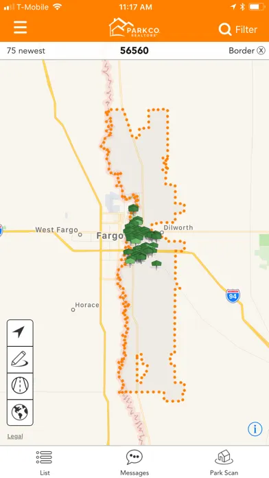 Скриншоты Park Co. Realtors Home Search