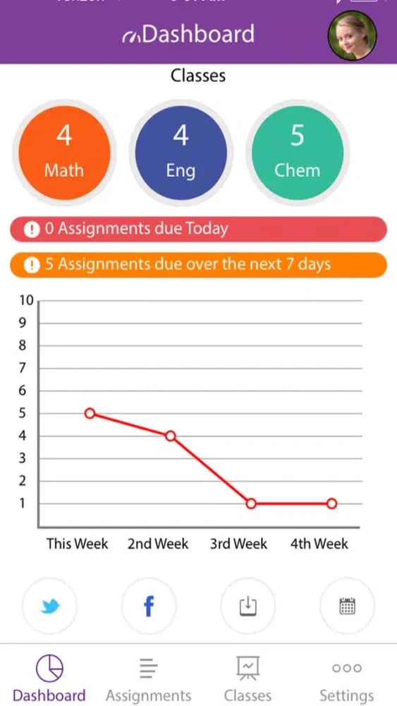 Homework Suite Student Planner & Syllabus Schedule Screenshots