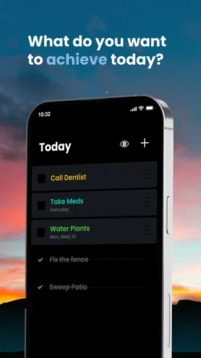 Скриншоты Achieve: Daily Checklist To-Do