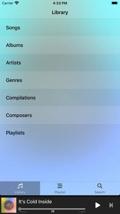 Capturas de pantalla de Roadtrip Music Player
