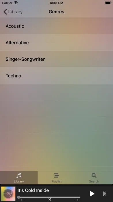 Capturas de pantalla de Roadtrip Music Player