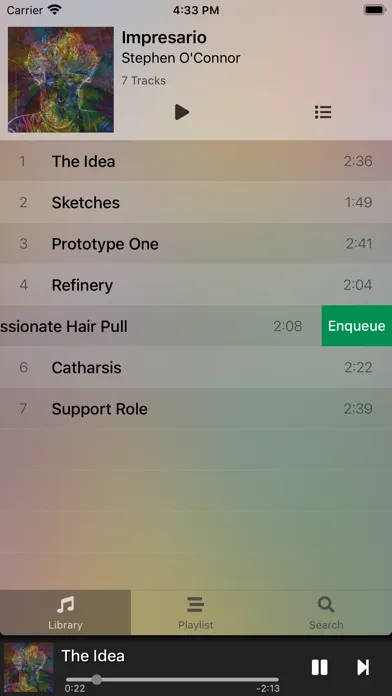 Capturas de pantalla de Roadtrip Music Player